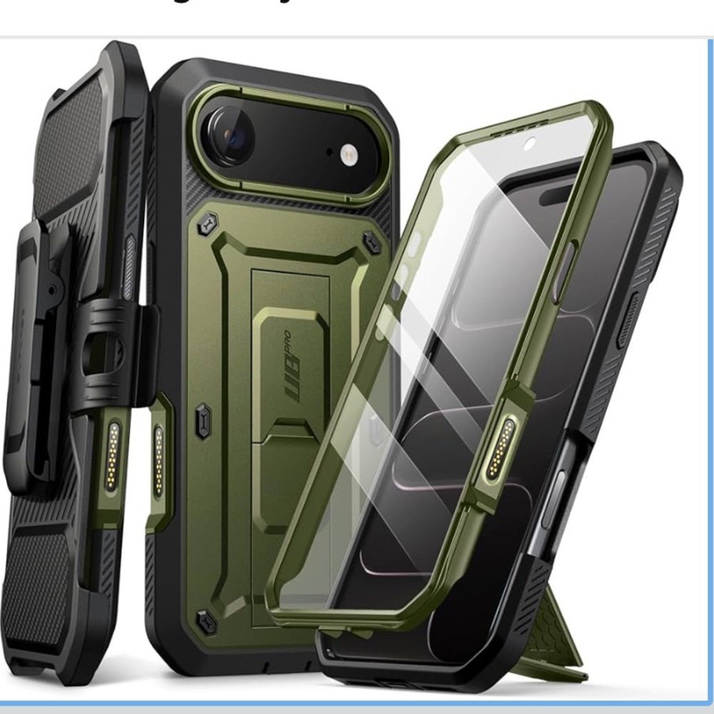 NIOB Unicorn Beetle Pro protective case for the iPhone Air in the color Guldan.